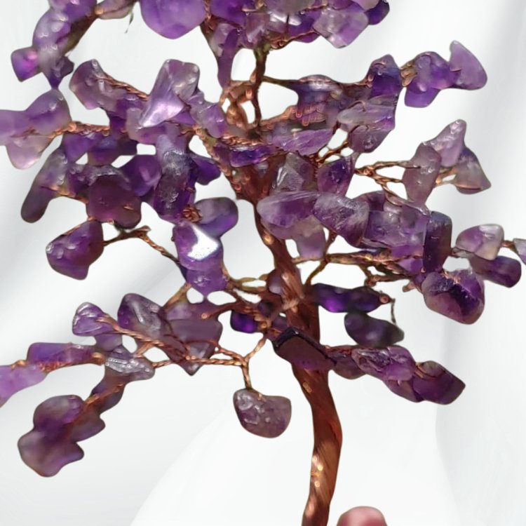 Amethyst Crystal Prosperity Tree - Samriidhhii Store