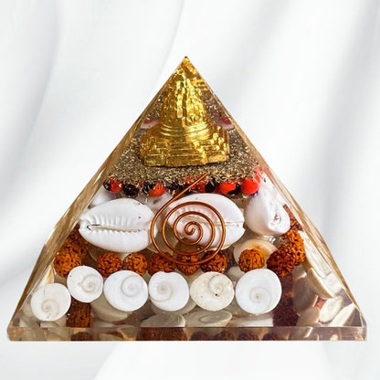 Dhan Laxmi Shree Yantra Orgon Pyramid - Samriidhhii Store