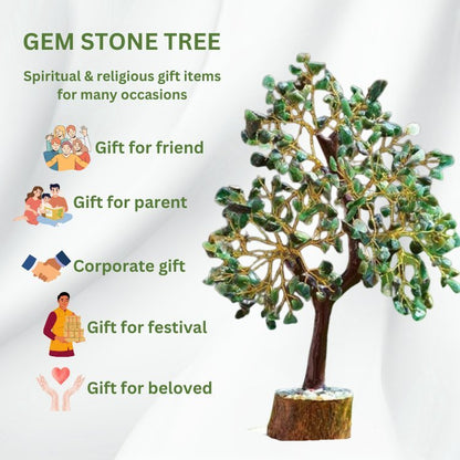 Green Aventurine Crystal Prosperity Tree - Samriidhhii Store