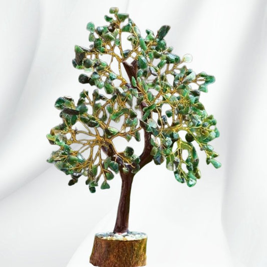 Green Aventurine Crystal Prosperity Tree - Samriidhhii Store