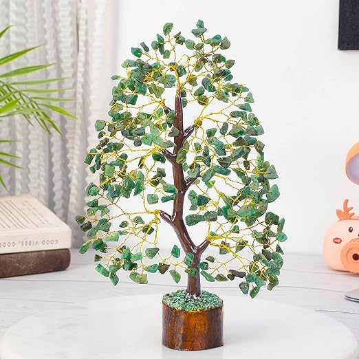 Green Aventurine Crystal Tree - Samriidhhii Store