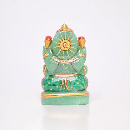 Green Aventurine Ganesha - Samriidhhii Store