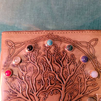 Hand Crafted Tree of Life Leather Diary - Samriidhhii Store