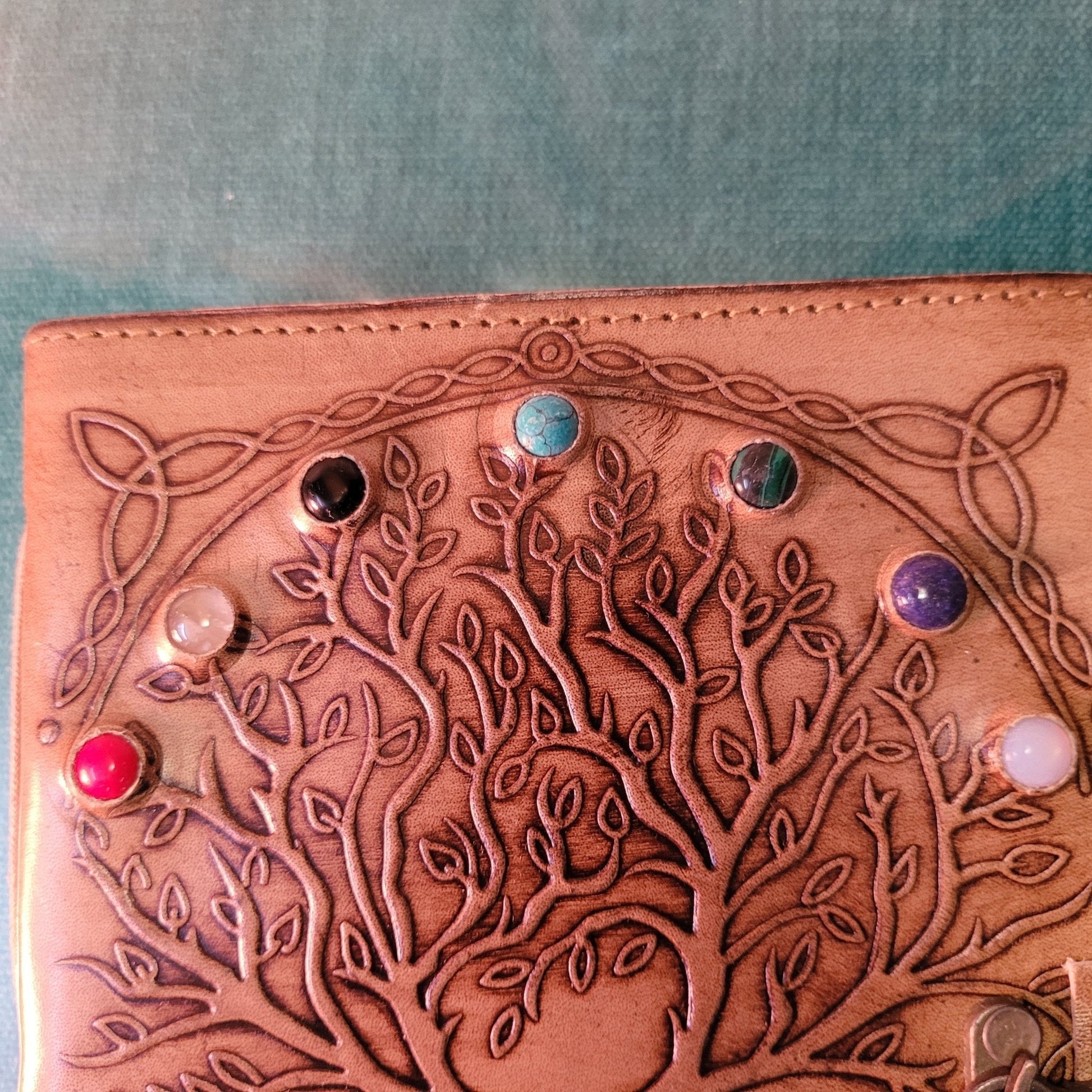 Hand Crafted Tree of Life Leather Diary - Samriidhhii Store