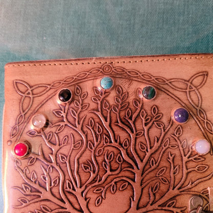 Hand Crafted Tree of Life Leather Diary - Samriidhhii Store