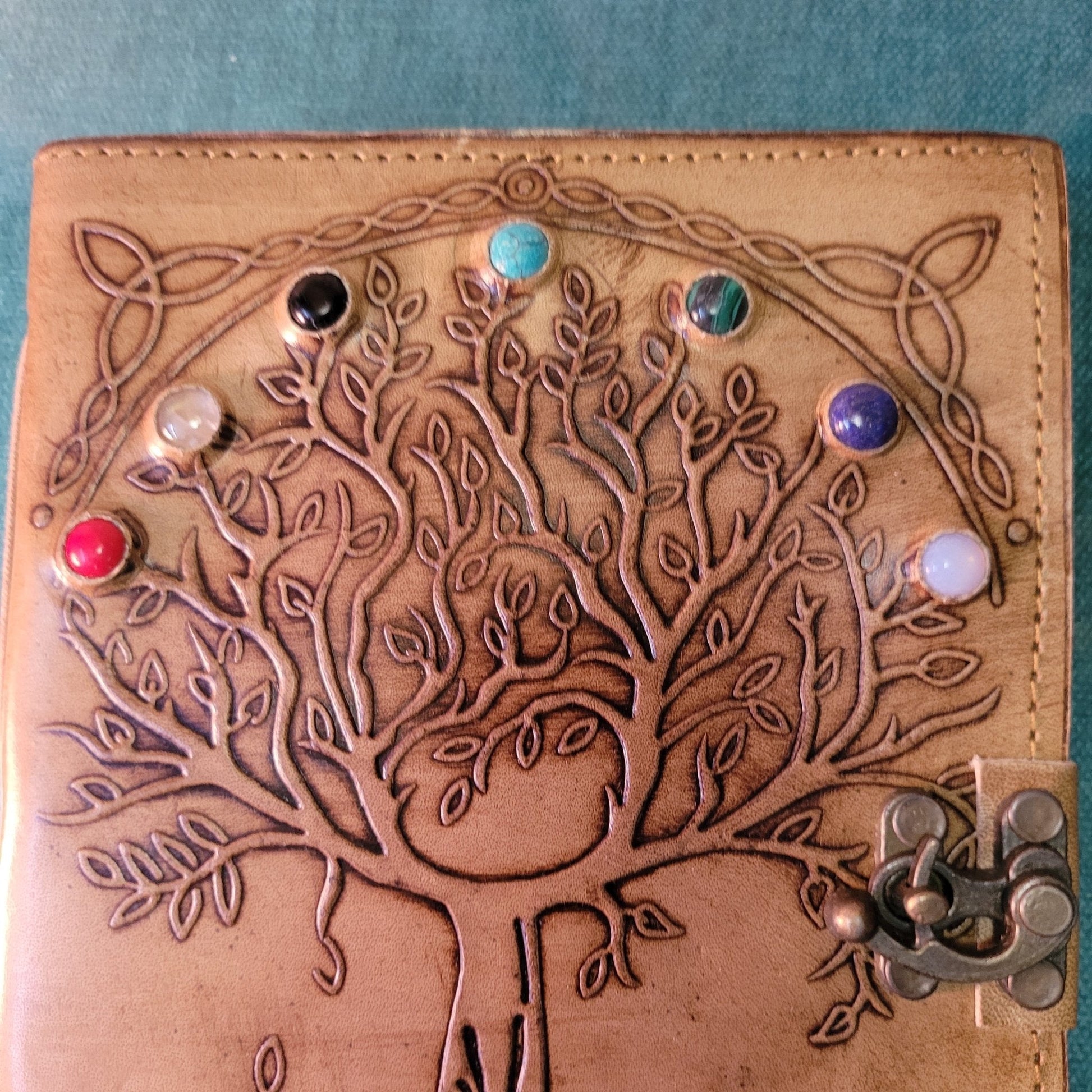 Hand Crafted Tree of Life Leather Diary - Samriidhhii Store