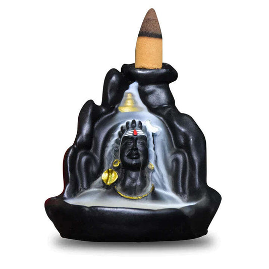 Lord Shiva Adiyogi Shiva Backflow Smoke Fountain - Samriidhhii Store