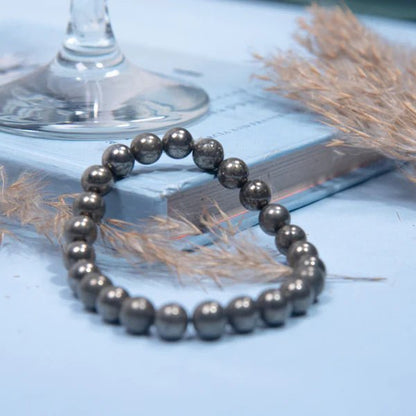 Natural Pyrite Crystal Bracelet - Samriidhhii Store