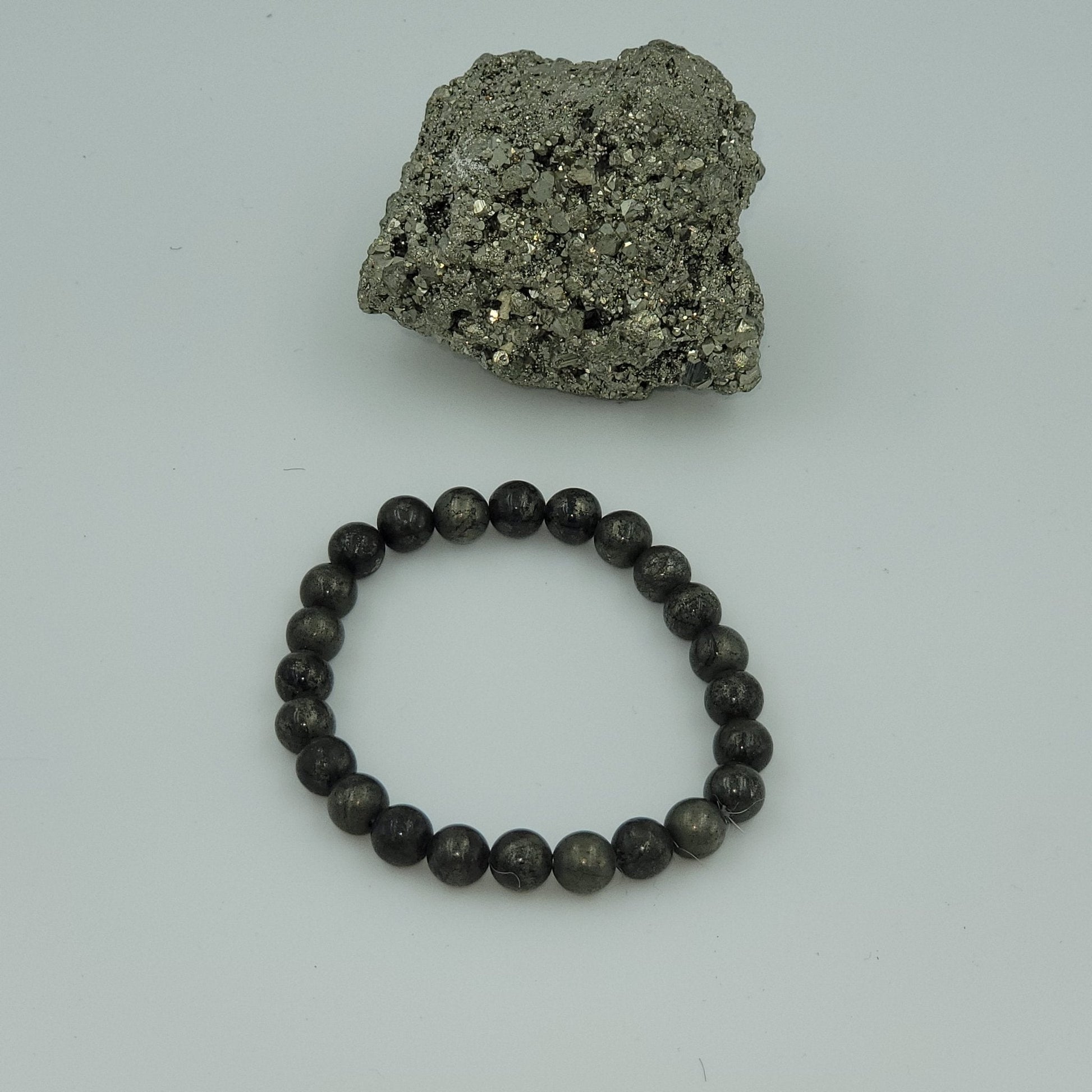 Natural Pyrite Crystal Bracelet - Samriidhhii Store