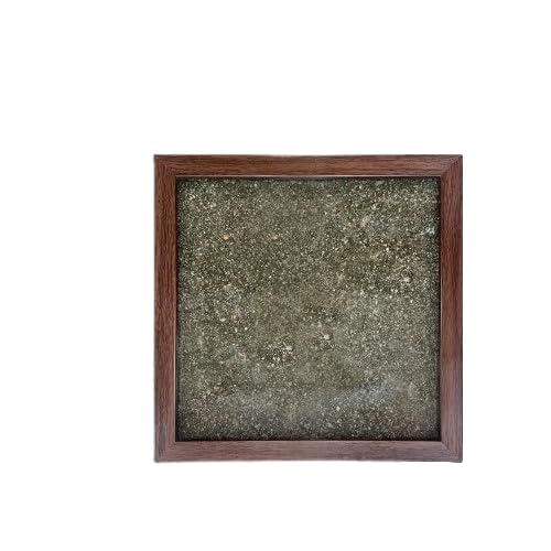 Natural Pyrite Crystal stone Frame - Samriidhhii Store