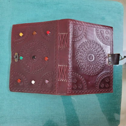 Navaratna leather diary - Samriidhhii Store