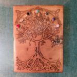 Hand Crafted Tree of Life Leather Diary